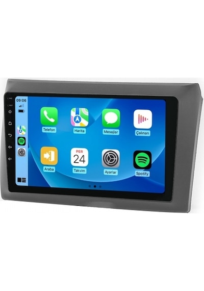 Aln Fiat Stilo 2003-2017 6gb Ram 64gb Hafıza 8 Çekirdek Carplay Android Multimedya 9"