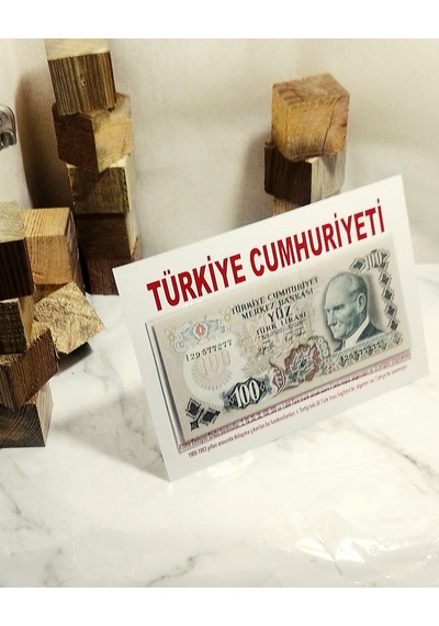 Cumhuriyet İlk Dönemi Koleksiyon Kâğıt Para. 6100b
