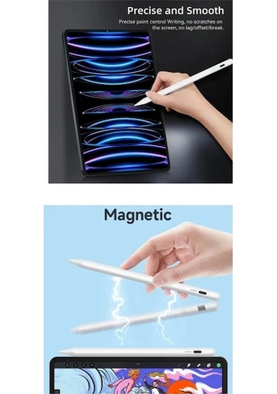 Challenger Beyaz Dokunmatik Kalem Tum Cihazlara Uyumlu Tablet Telefon Icin Cizim Yazı Kalemi Stylus Pen