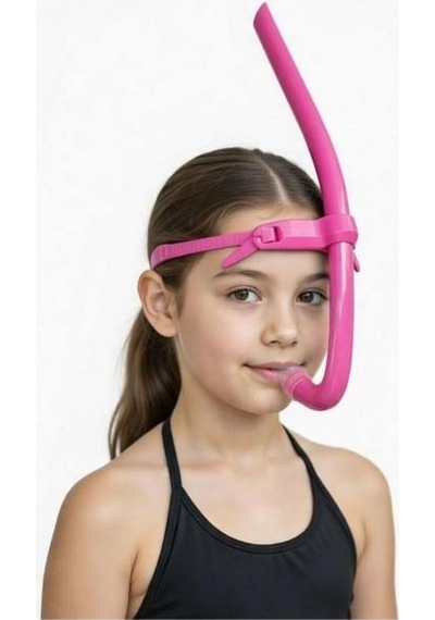 Avessa Front-200 Önden Dalış Şnorkeli Pembe Pembe
