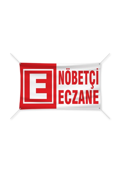 Nöbetçi Eczane Branda Afiş 50x100cm