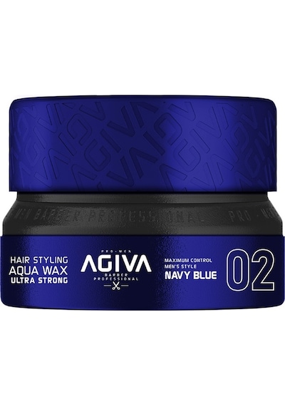 Agiva Aqua Wax 02 Ultra Strong Navy Blue 155 ML