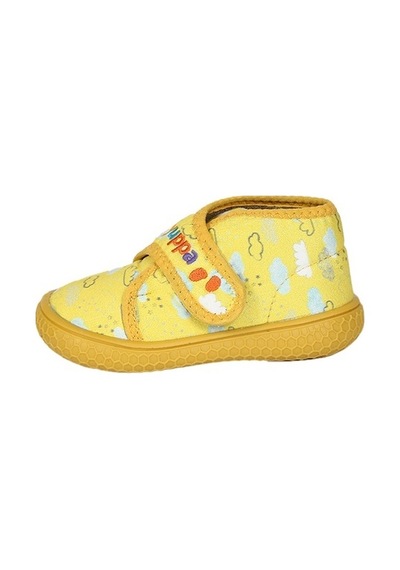 Yuppa Funny Clouds Unisex Çocuk Panduf Sarı