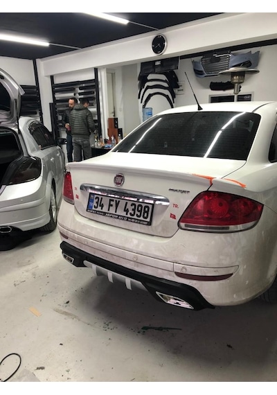 Fiat Linea Arka Tampon Eki Difüzör Abs Plastik