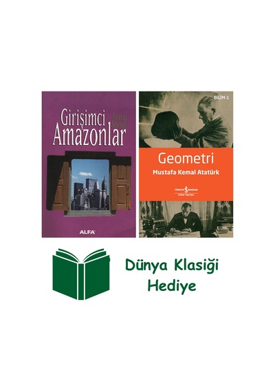 Girişimci Amazonlar + Geometri + Dünya Klasiği Hediye