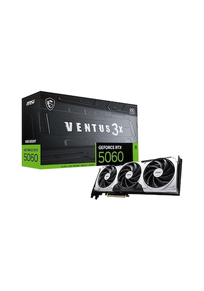 Msi Geforce Rtx5060 8g Ventus 3x Oc 8gb Dlss 4 128bit Nvıdıa Ekran Kartı