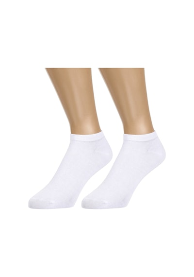 Ozzy Socks 5 Çift Dikişsiz Pamuklu Beyaz Unisex Patik Çorap Yazlık Dayanıklı Beyaz