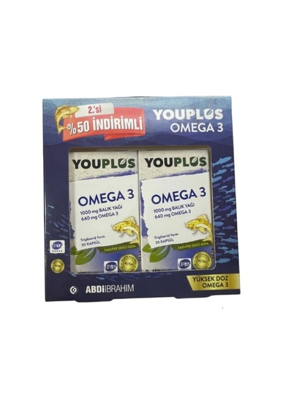 Omega 3 30+30 Kapsül - Avantaj Paketi