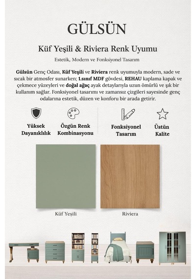 Arion Kids Gülsün 2 Kapaklı Çocuk Odası Dolabı 2 Kapaklı Dolap Modellerinde Sade, Dayanıklı Ve Modern Çözüm Yeşil Arion Kids Gülsün 2 Kapaklı Çocuk Odası Dolabı 2 Kapaklı Dolap Modellerinde Sade, Dayanıklı Ve Modern Çözüm Yeşil