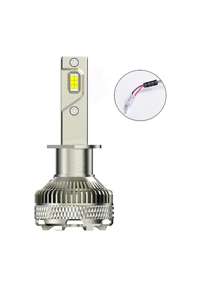 Delco İnvictus Serisi H1 Led Xenon Far Ampulü 20000 Lümen 650...