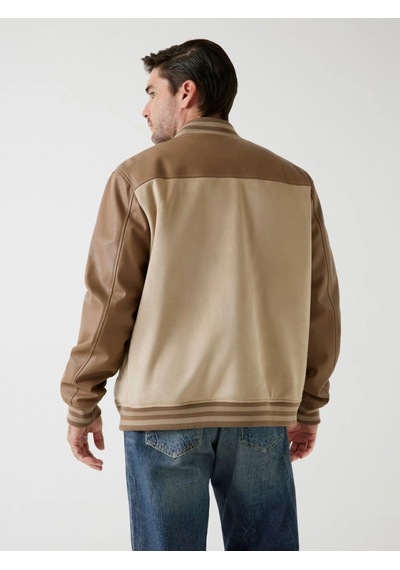 Guess Varsity Erkek Çok Renkli Bomber Ceket M5bl2bk1062-fn47 Çok Renkli