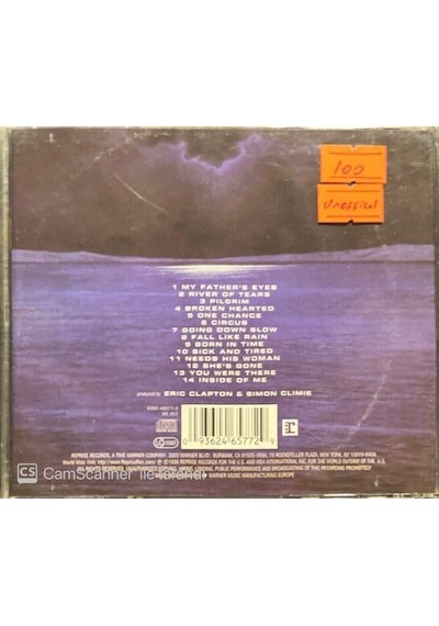 Plak Değildir Cd Dir Cd Eric Clapton Pilgrim Unoffical Cd