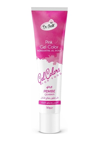 Jel Boya Tüp 50gr Pembe
