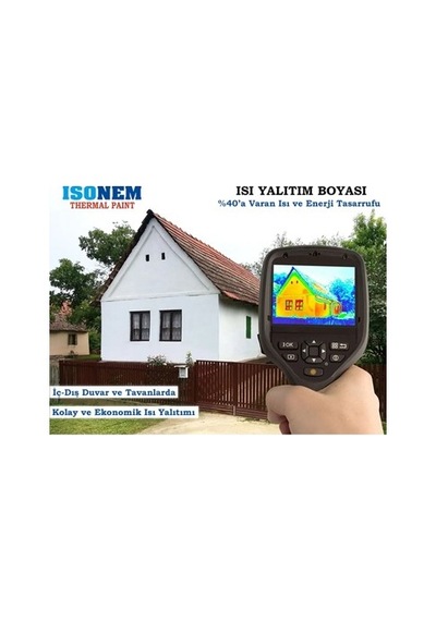 Kolay Uygulama Ve Yüksek Kapatıcılık 10 Lt Isı Yalıtım Boyası