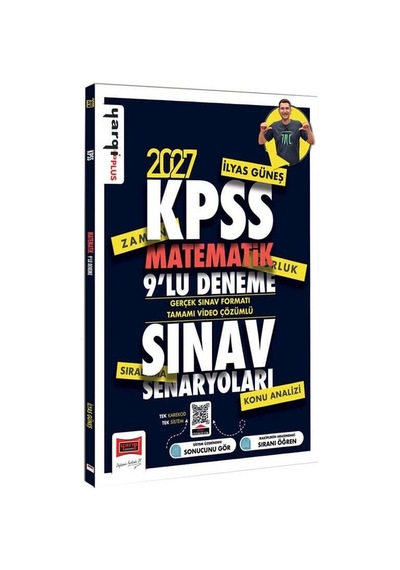 Yargı 2027 Kpss Matematik Sınav Senaryoları 9 Deneme Çözümlü - İlyas Güneş