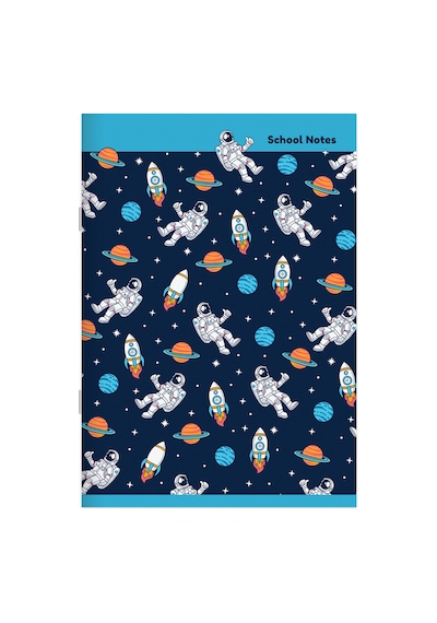 Keskin A4 60 Yp Kar.tel Dikişli Karton Kapak Ufo Defter