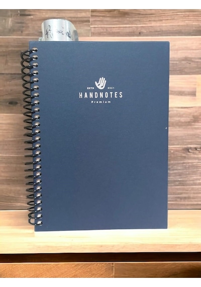 Handnotes 16x22 Çizgili 120 Yaprak Sert Kapk Defter Siyah