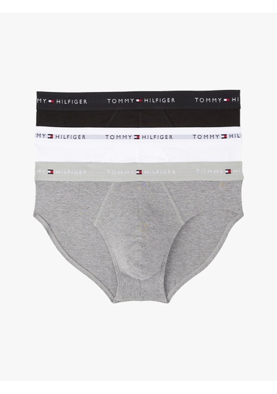 Tommy Hilfiger 3p Brıef Wb Erkek Kırmızı Boxer - Um0um03471 Kırmızı