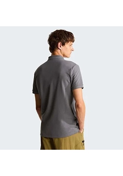 The North Face Premium Slim Erkek Polo T-shirt Nf0a8c1n0uz1 Gri