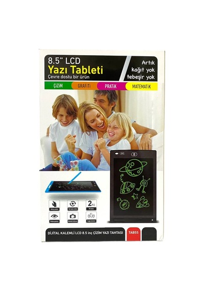 Subzero Yazı Tahtası 8.5 İnç Lcd Çizim Tableti Ve Kalemi Notluk