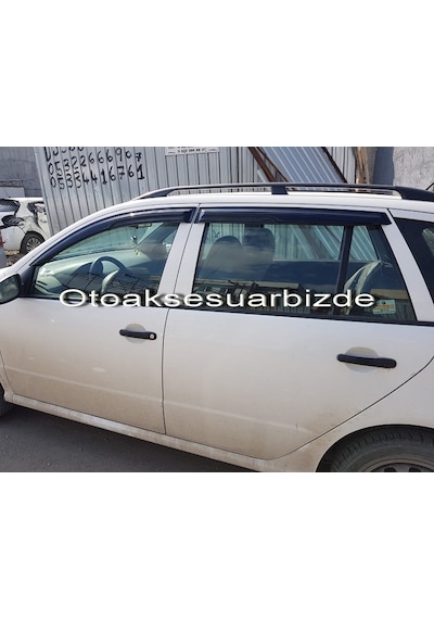 Skoda Fabia Mügen Cam Rüzgarlığı Stw 2000-2009 Arası 4 Lü Set N11.11863