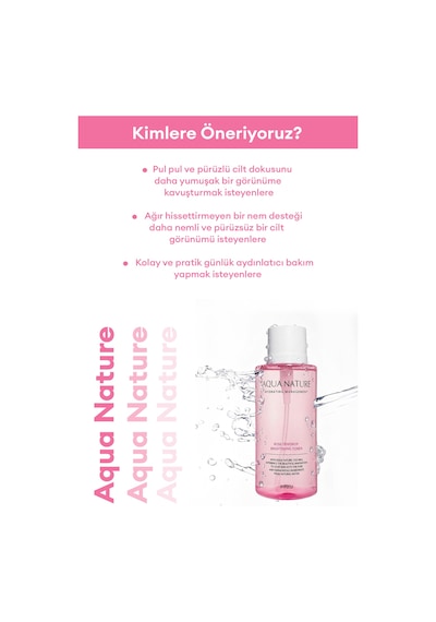 Missha A'PIEU Aqua Nature Rose Dewdrop Brightening Toner Aydınlatıcı ve Nemlendirici Tonik 500 ML