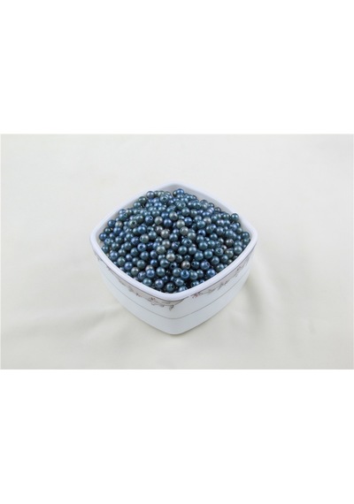 6 Mm 2 Renk Karışık Koyu Turkuaz İnci Boncuk 30 Gr Kolye, Bileklik, Küpe Ve Takı Yapımı