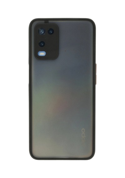 Oppo A54 4g Kılıf Montreal Silikon Kapak - Siyah -