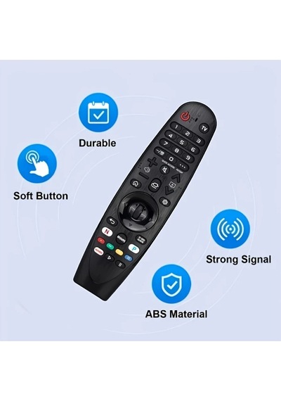 Akb75855501 Smart Tv Uzaktan Kumanda -akb75855501, Mr20gamr21ga, Mr21gc Modelleri İle Uyumlu - Kızılötesi, Pil Gücünde, 3 Cihaza Kadar Destekler