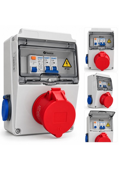 Enerjius 7.4 Kwkk Elektrikli Araç Şarj Kombinasyon Panosu 7.4 Kw