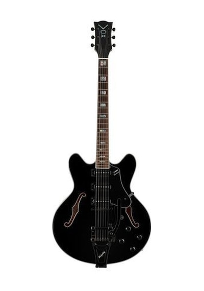 Vox Bobcat S66b-bk Semi Hollow Body With Bigsby Elektro Gitar