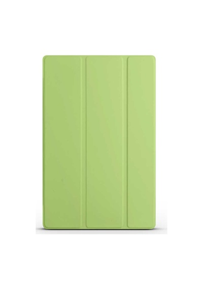 Galaxy Tab A8 10.5 2021 Sm-x200-sm-x205-sm-x207 Uyumlu Smart Cover Standlı 1-1 Tablet Kılıfı - Yeşil - T21255