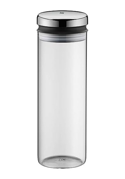 Cam Kavanoz 1,5 Lt Açık Gri