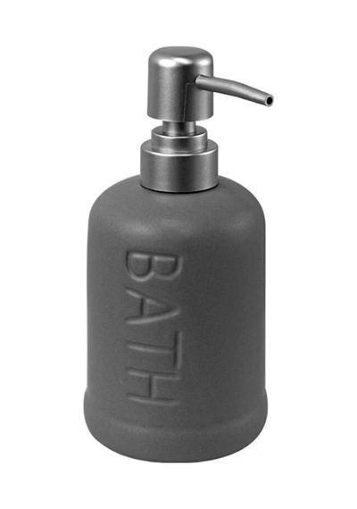 Stonware Seramik Sıvı Sabunluk Gri 400ml
