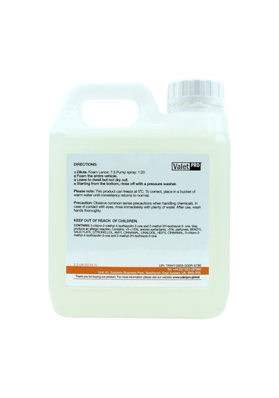 Valet Pro Ph Neutral Snow Foam Yıkama Köpüğü 1 Lt