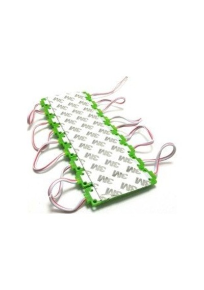12V Power 3W YEŞİL Modül Led 5'Lİ