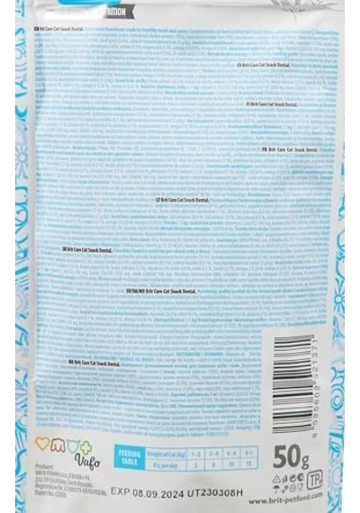 Ayrex Care Functional Snack, Zindeliklı Dişler Ve Diş Etleri İçin, Tahılsız, Fonksiyonel Kedi Ödülü, 50 G