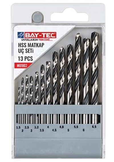 Mu1802 Hss Matkap Ucu Seti 13 Parça