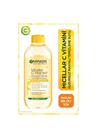 Garnier Micellar C Vitamini Kusursuz Makyaj Temizleme Suyu 400ml