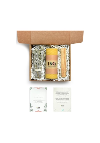 Inka Forest Tütsü Seti, Adaçayı, Balmumu, Palo Santo, Sku: Smg8690010221254