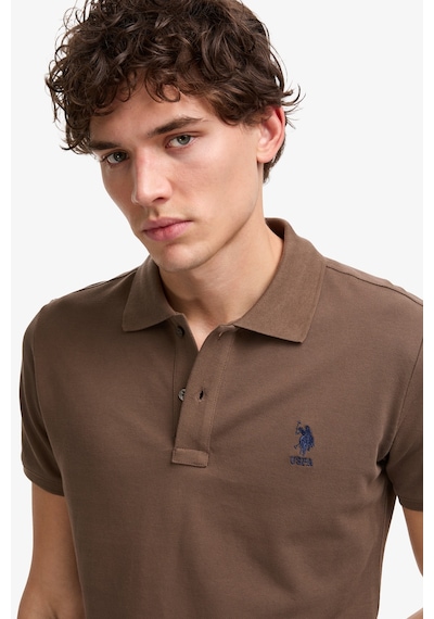 U.S. Polo Assn. U.s. Polo Assn. Erkek Kahverengi Tişört Basic 50322304-vr029