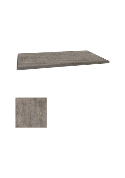 Werzalit, Allzalit Veya Wermodin Masa Tablası 80x120 - Kahve Oxid Çok Renkli