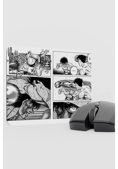 Hajime No Ippo Anime V5 - 22x18 Gaming Kauçuk Kaymaz Taban Mouse Pad Fare Altlığı