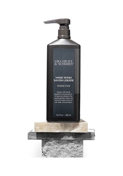 Gilchrist & Soames Warm Oak 5'li Bakım Seti 360 Ml Şampuan Saç Kremi Duş Jeli Vücut Losyonu El Yıkama