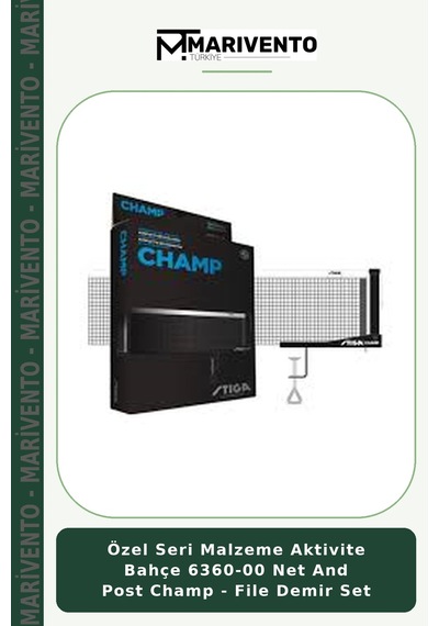 Özel Seri Malzeme Aktivite Bahçe 6360-00 Net And Post Champ - File Demir Set Belirtilmemiş