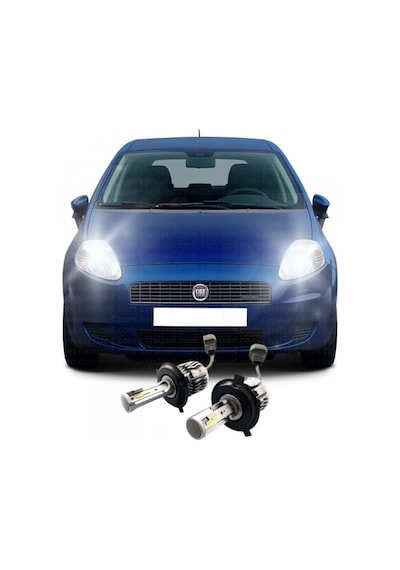 Megamarket06 Fıat Punto Led Xenon Oto Ampulü H4 Zero