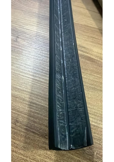 2 Metre 1 Adet Siyah Yumuşak Kauçuk Koruma Bebek Odası Mobilya Kenar Köşe Koruma Darbe Emici