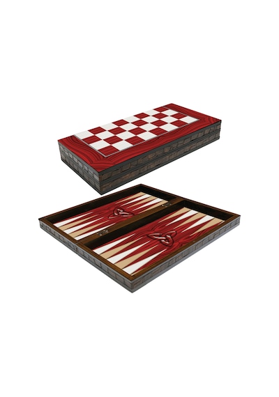 Yenigün Elegance Tavla Kırmızı Büyük
