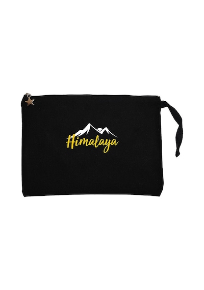 Himalaya Siyah Clutch Astarlı Cüzdan / El Çantası Siyah