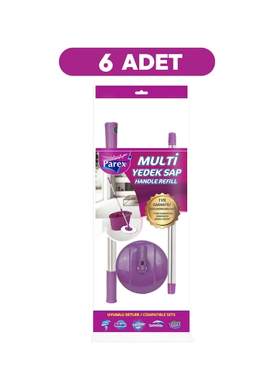 Multi Yedek Sap Black Edition,quick,smart,twister,tornado,tinny Uyumlu Altı Paket